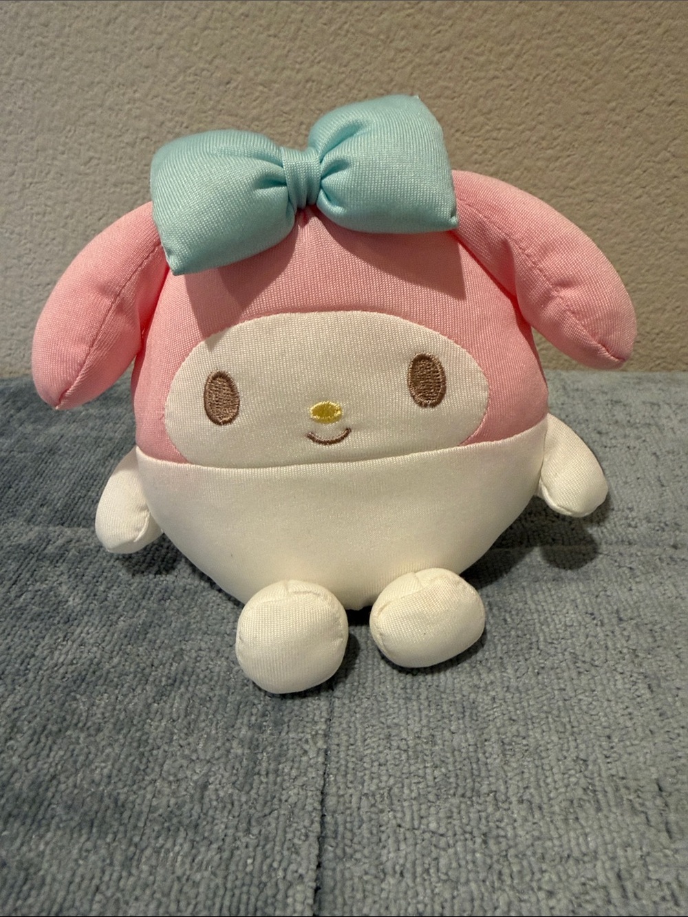 Sanrio Smiles My Melody Plush Key Chain 5.5”